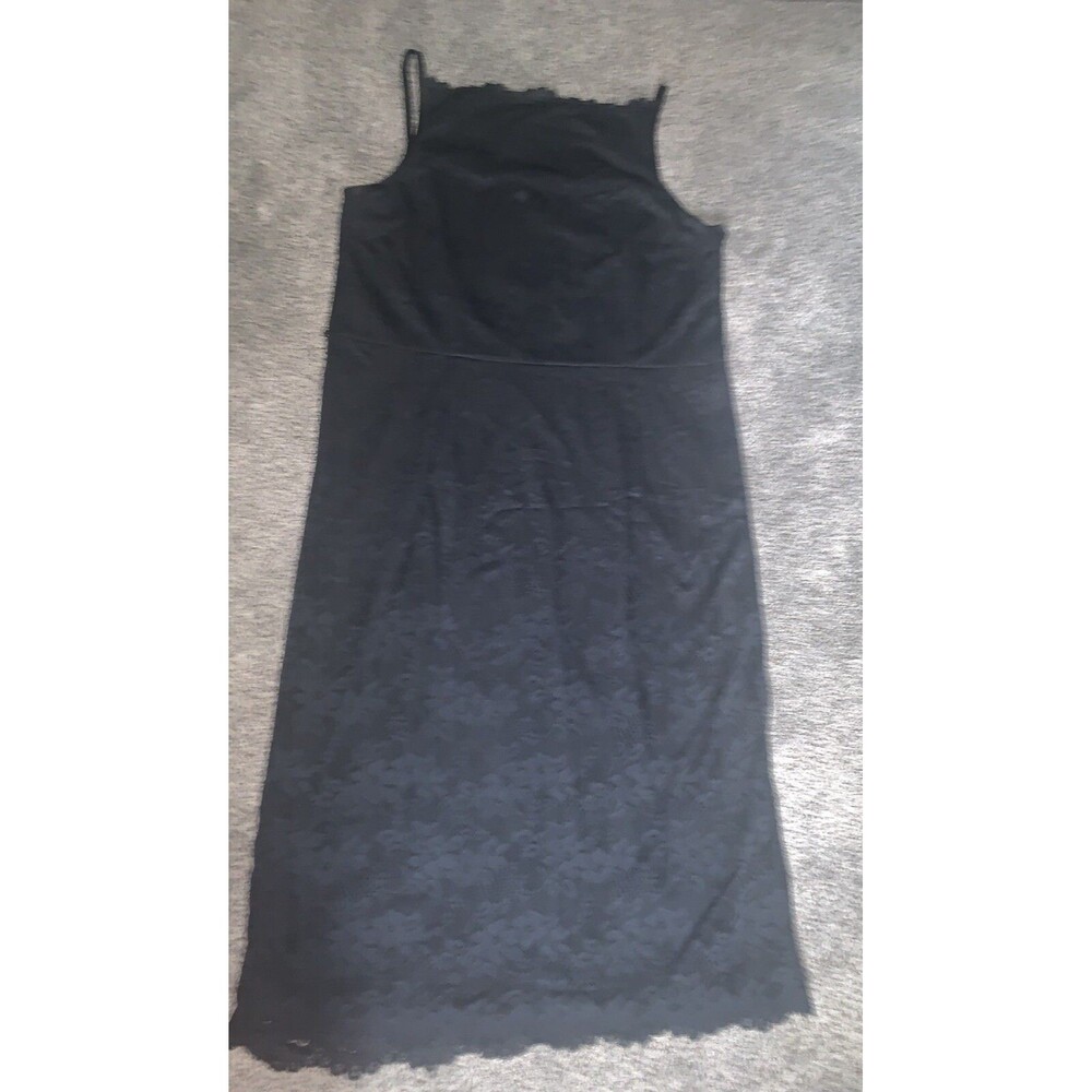 Isaac Mizrahi For Target Black Lace Sleeveless Pencil  Dress  Size 18